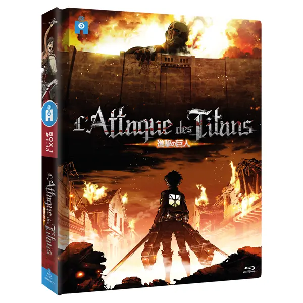 L'Attaque des Titans - série TV - coffret Blu-Ray 1/2