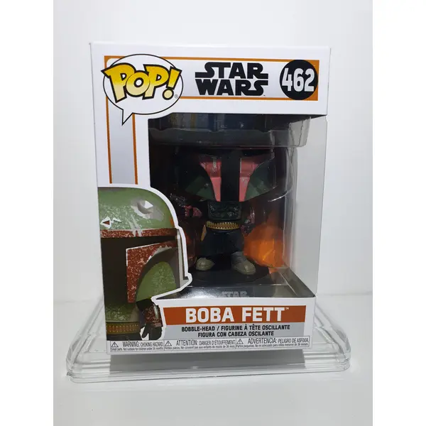 FUNKO POP 462 - STAR WARS - THE MANDALORIAN - BOBA FETT - OCCASION
