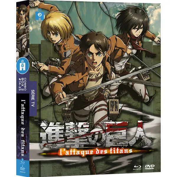 L'ATTAQUE DES TITANS - BOX 2/2 - Edition Combo DVD/Blu-ray