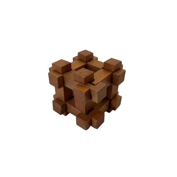 Wooden Casse-Tête : Carré Croisé