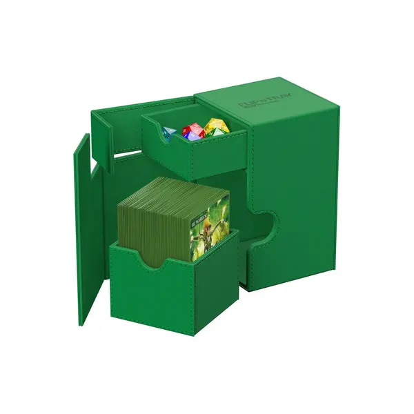 Ultimate Guard Flip`n`Tray 100+ XenoSkin Monocolor Vert