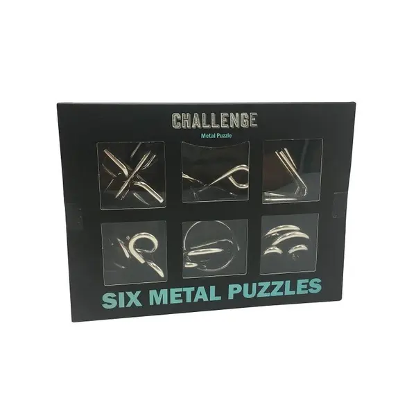 Coffret 6 Casse-Tête Metal