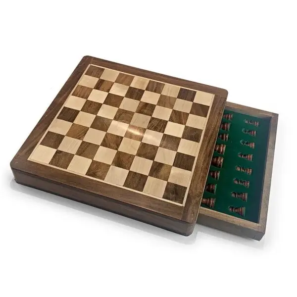 ABIGAMES - Jeu d'échecs / Chess - JEU D'ECHECS MAGNÉTIQUE 12" - 30CM