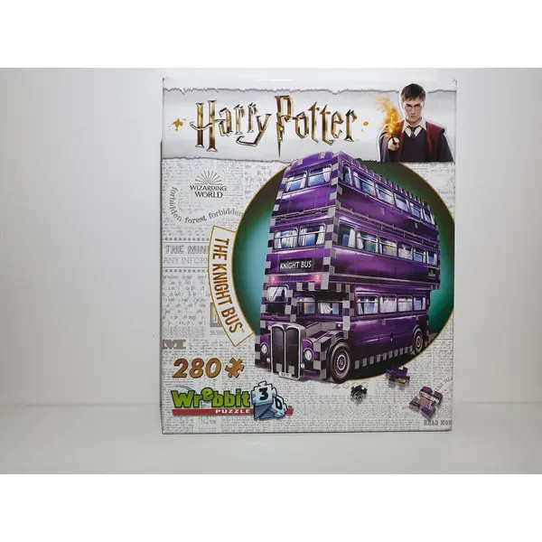 PUZZLE 3D 280 PIECES - HARRY POTTER - LE MAGICOBUS - NEUF
