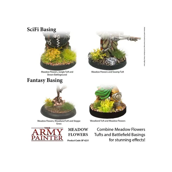 Army Painter : Herbes synthétiques - Meadow Flowers