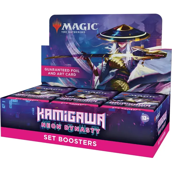 Magic the Gathering - Boite de 30 Boosters d'Extension - Kamigawa La Dynastie Néon en Anglais - Neuve scellée