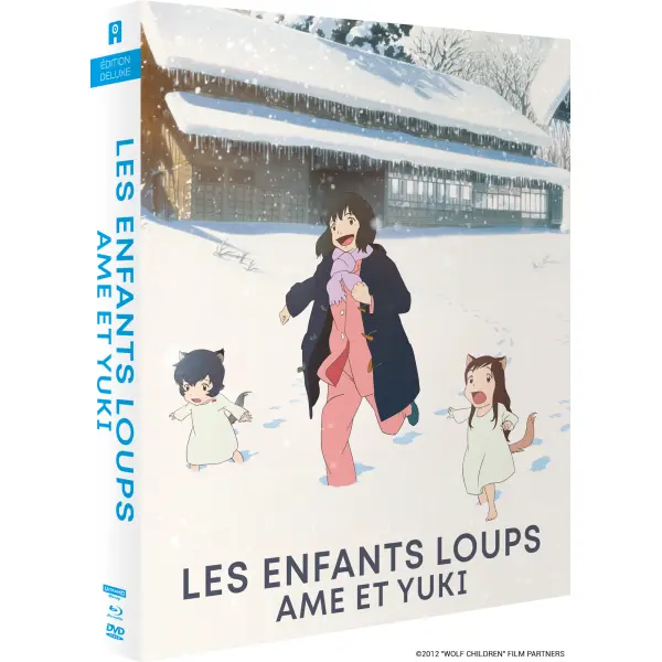 Les Enfants Loups, Ame & Yuki - Édition Deluxe Combo 4K/Blu-ray/DVD *Exclusivité AllTheAnime.fr*