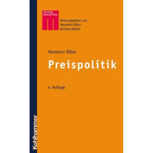 Preispolitik (Kohlhammer Edition Marketing)