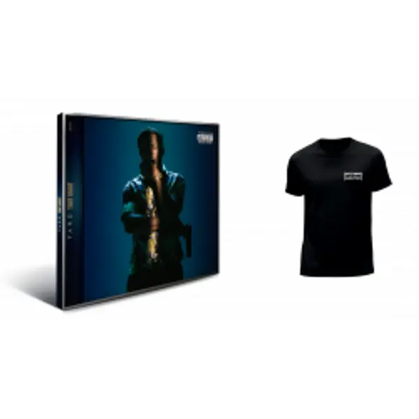 Yaro Pack CD + T-Shirt "Tout droit" Blanc - Addictive Store