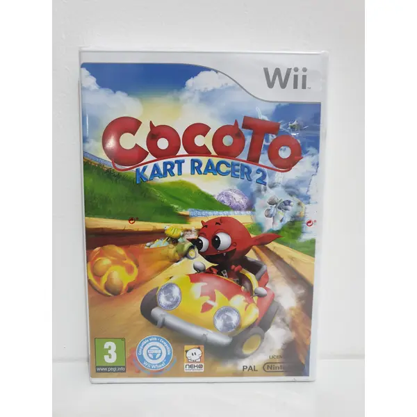 Cocoto Kart Racer 2 Wii - Neuf sous blister (Impact sur le devant de la boîte)