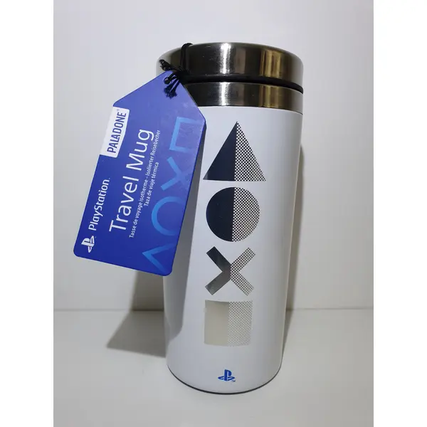 MUG ISOTHERME DE VOYAGE PLAYSTATION PS5 450 ML PALADONE - NEUF