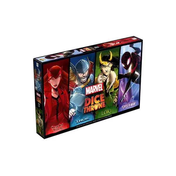 DICE THRONE MARVEL – Thor, Loki, Spiderman, Scarlet Witch