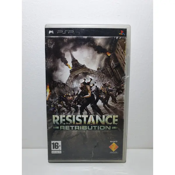 Resistance Retribution PSP - Occasion mauvais état