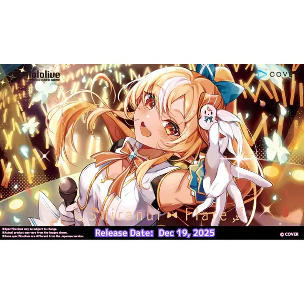 Hololive OCG Official Card Game - Start Deck - hSD07e Yellow : Shiranui Flare (Version Anglaise) [In Stock]