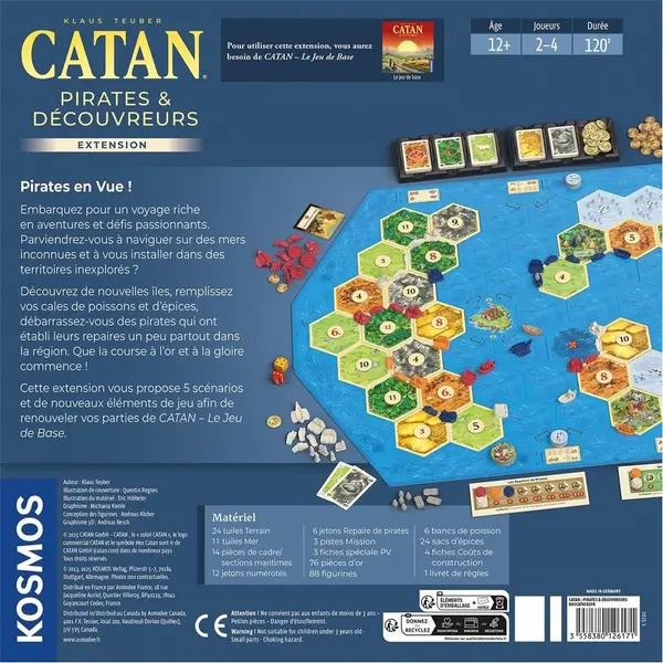 Catan - Pirates & Découvreurs (Ext.) (Edition 2025)